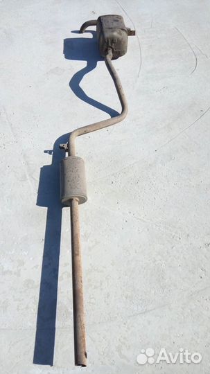 Глушитель Рено меган 2 в сборе