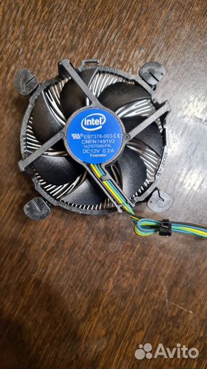 Кулеры Intel