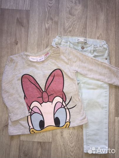 Детские вещи Zara, H&M, Georgee 80 86 92, 1-2года