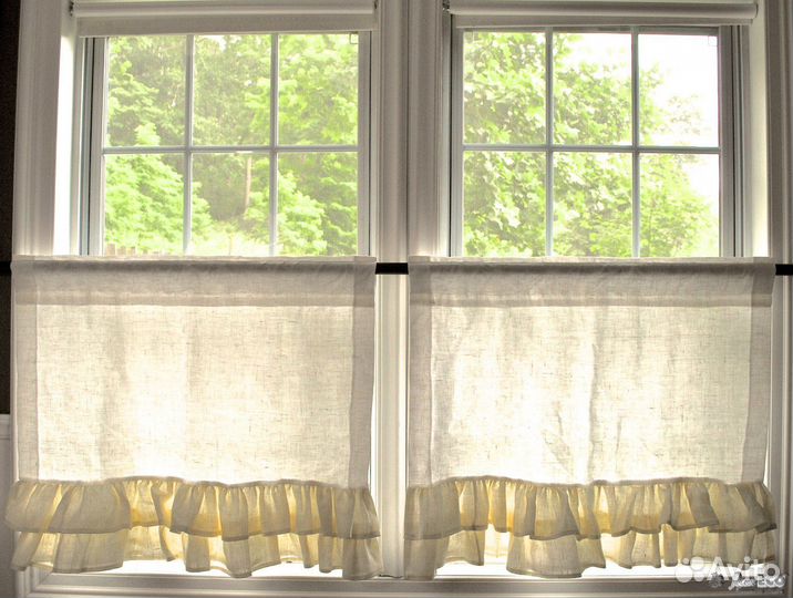 Шторки кафе на окно