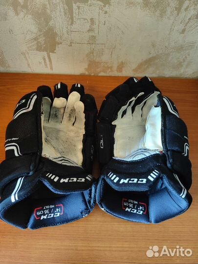 Краги хоккейные CCM QuickLite 14 размер