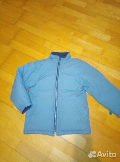 Двух стороны пуховик для мольчика