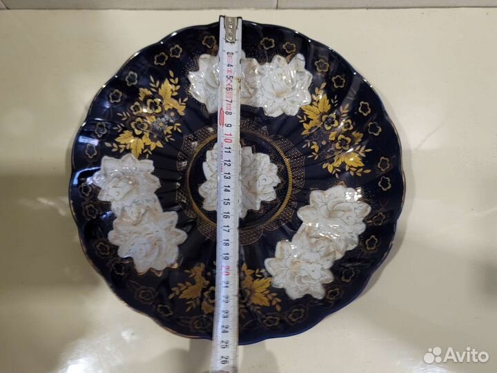 Блюдо сухарница cobalt