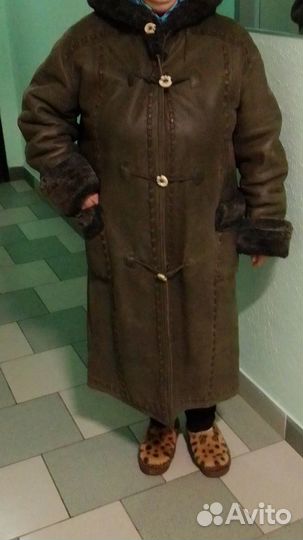 Дубленки женские 52-54