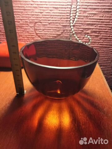 Вазочка.Конфетница и др. Йодовое стекло,ссср