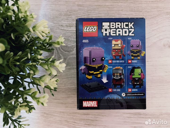 Новый Конструктор lego BrickHeadz Танос