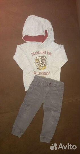 Джинсы и толстовки для мальчика 92