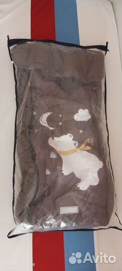 Зимний конверт в коляску