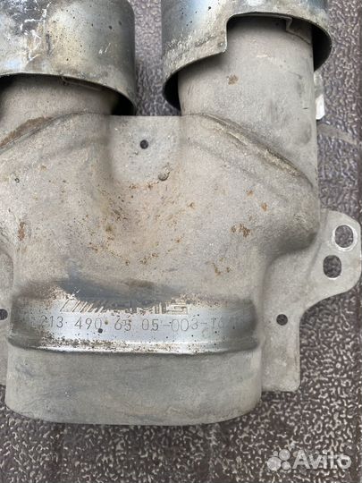 Насадки на глушитель E53 AMG w213