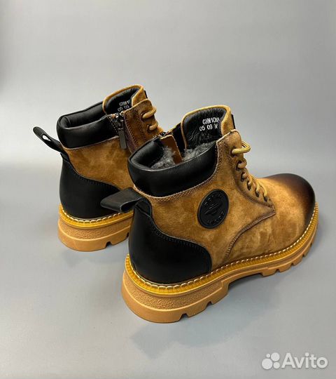 Ботинки мужские зимние натуральные