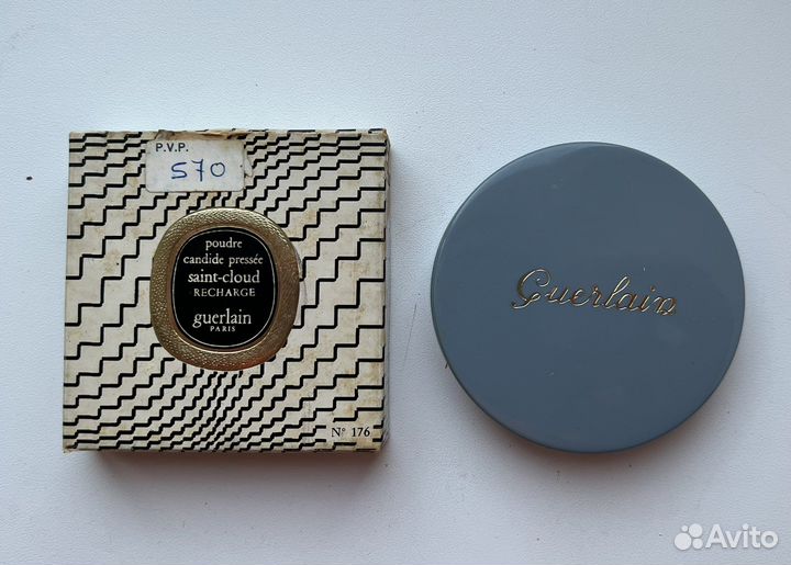 Guerlain пудра для лица винтаж