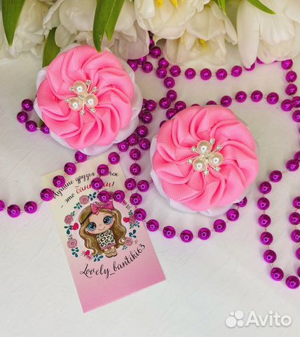 Бантики ручной работы