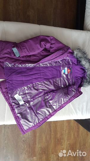 Куртка зимняя Columbia для девочки рост 137-157