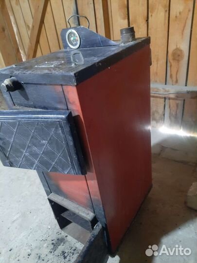 Дровяной котёл комбинированный
