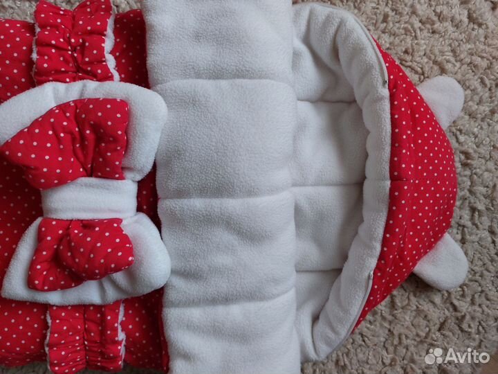 Тёплый конверт в коляску и на выписку