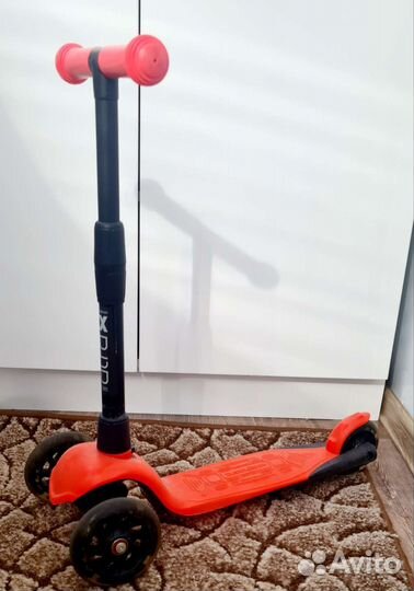 Самокат детский трехколесный бу