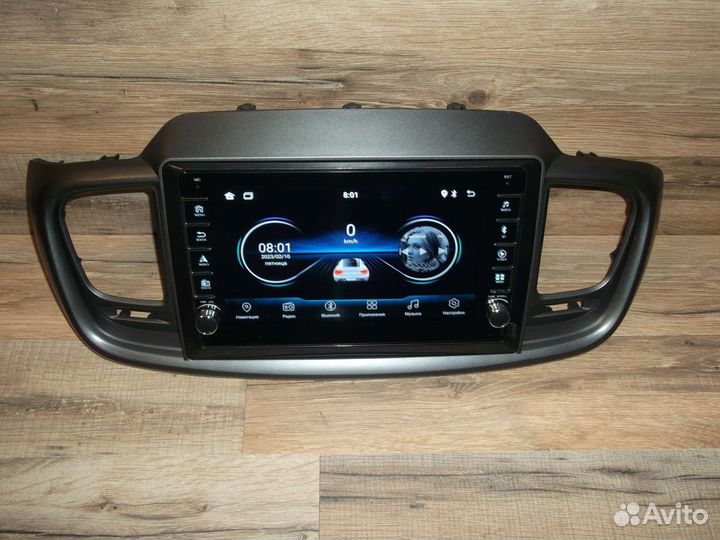 Магнитола Kia Sorento Prime Android физ. кнопки