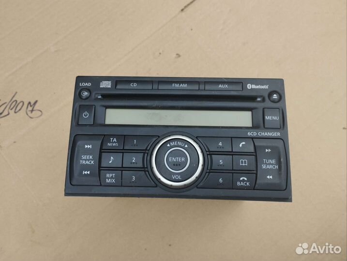 Штатная магнитола Nissan Qashqai J10