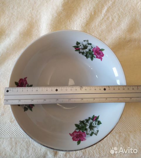 Салатник фарфор, Китай времён СССР