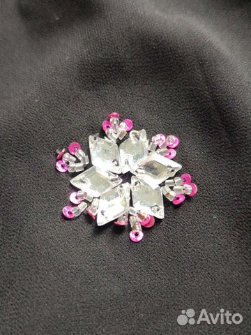 Пашмина-шаль ручная работа. Винтаж