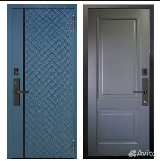 Дверь входная металлическая с электронным замком