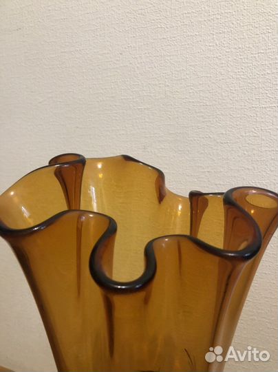 Ваза хрустальная