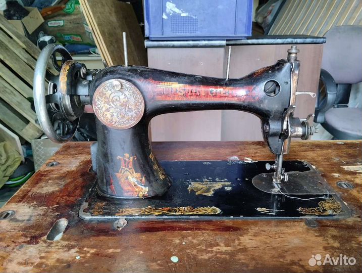 Швейная машинка зингер антикварная 1911 года
