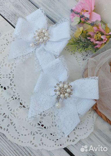 Красивые бантики ручной работы для школы