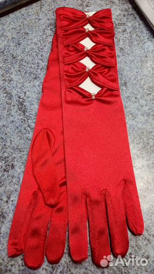 Перчатки тканевые