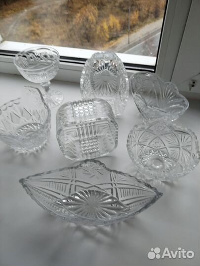 Хрустальные салатницы