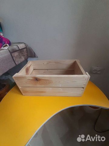 Деревянный ящик