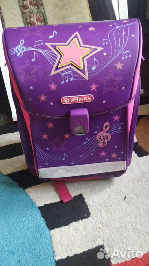 Рюкзак HerlitzBags школьный для девочки 1 класс