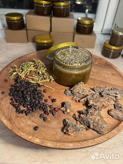 Мёд натуральный энергетик