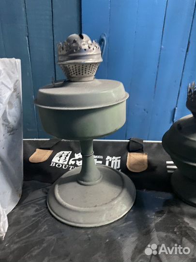 Лампа настольная керосинка