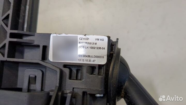 Переключатель поворотов и дворников Volkswagen Tou