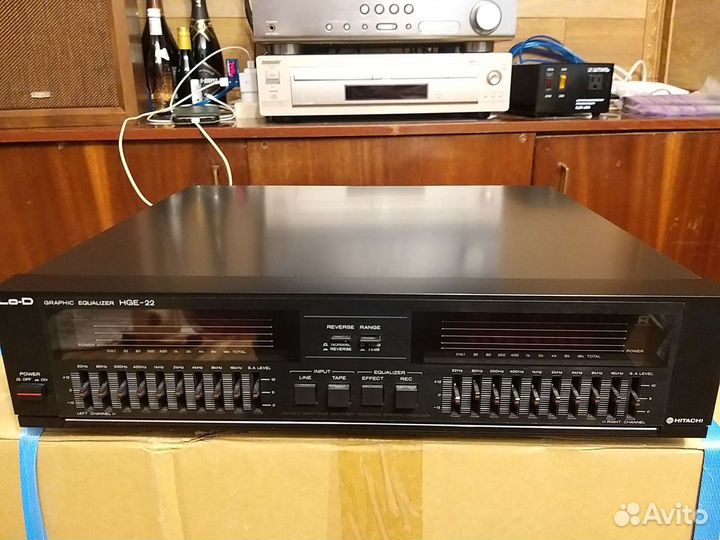 Эквалайзер Lo-D HGE-22 состояние нового, мануал