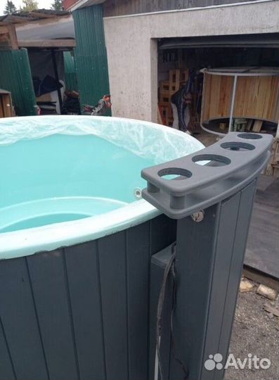 Композитная купель с джакузи и подсветкой L1625