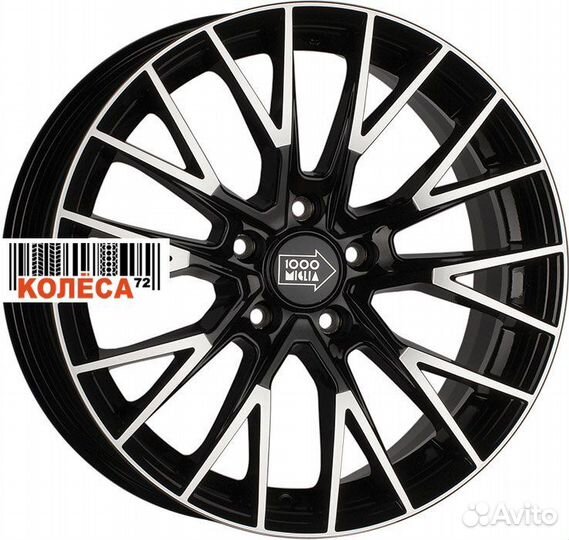 1000 Miglia MM1009 9x20 5x112 ET33 Dia66.6 Gloss B