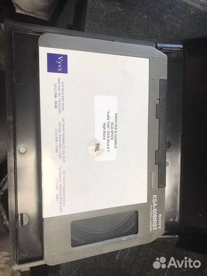 Винтажные редкие видеокассеты U-matic