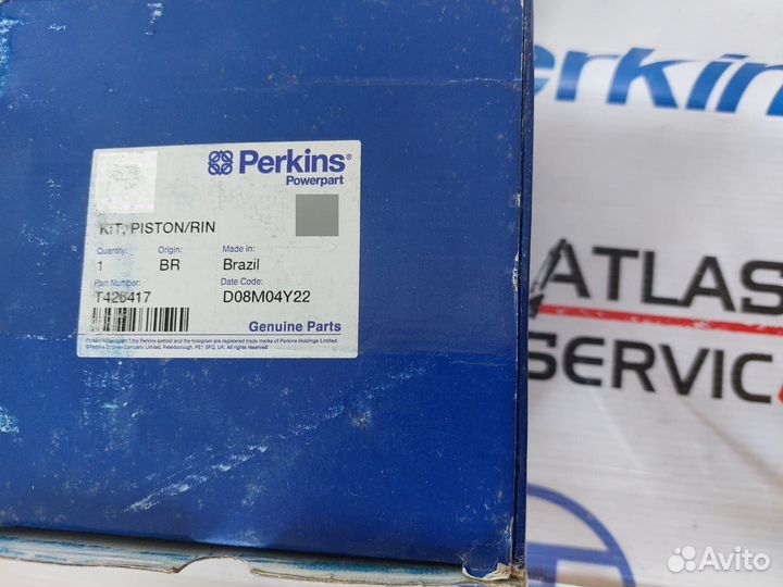 Поршень в сборе STD NL Perkins T426417 (оригинал)