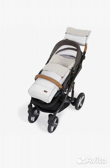 Конверт зимний меховой Nuovita Alpino Bianco