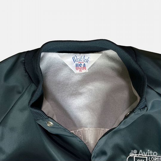 Made in USA Сатиновый бомбер Lordstown Metal Cente