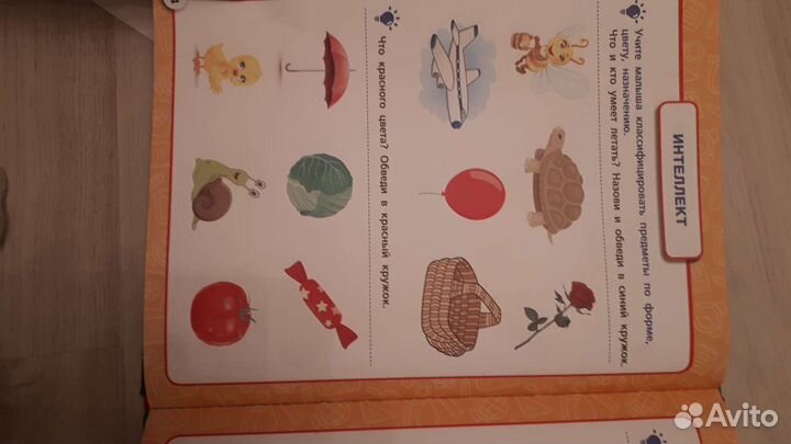 Обучающая книжка для детей 2-3 лет