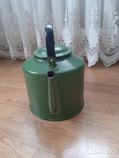 Эмалированный чайник 7л. (бу мало)