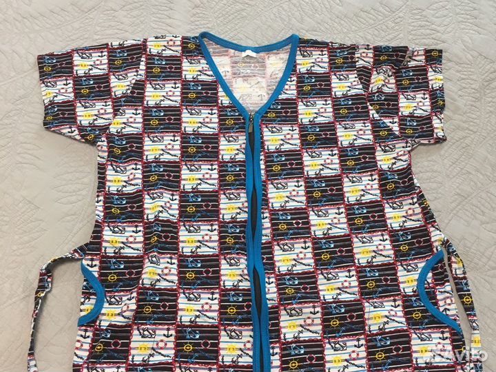 Новые халаты домашние хлопок, р.48-50