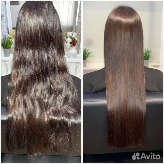 Кератиновое выпрямление, ботокс