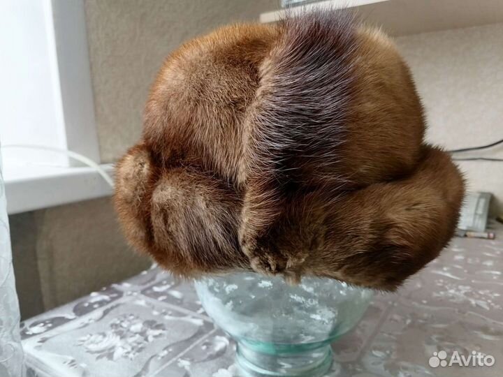 Шапка норковая женская бу