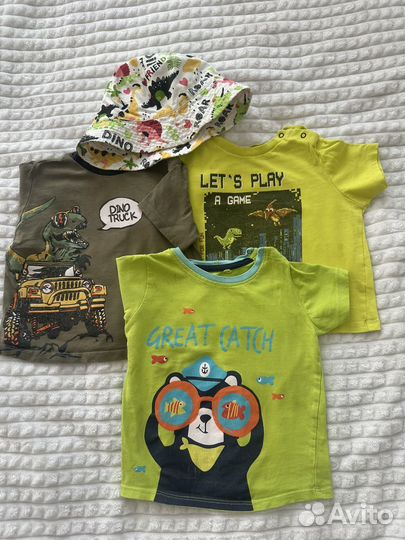 Вещи пакетом на мальчика 80 86