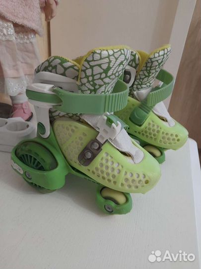 Ролики детские трехколесные