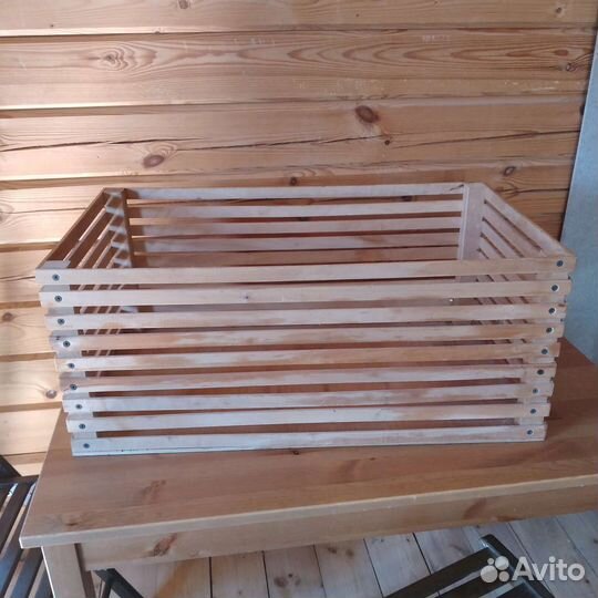 Ящики из массива ясеня, дуба, венге